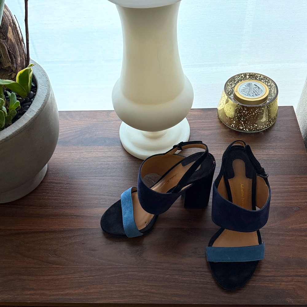 Salvatore Ferragamo Color Block Heels